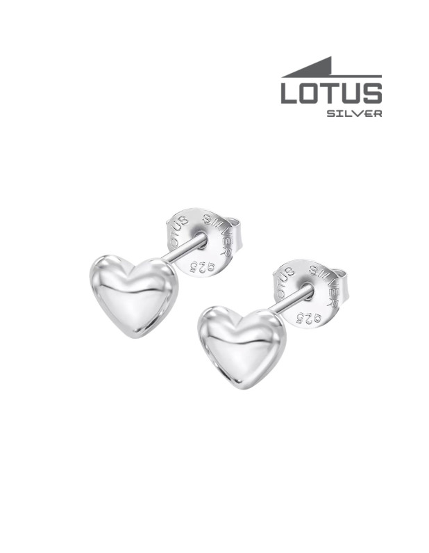 LOTUS SILVER EARRINGS